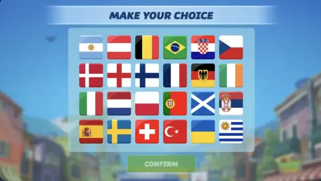 Selección de país